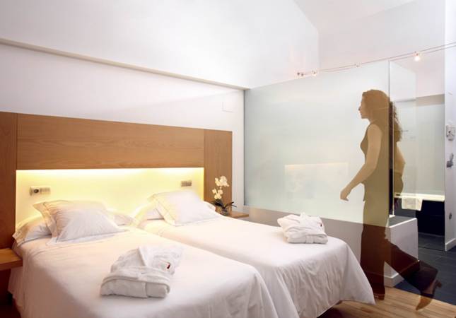 Las mejores habitaciones en Hotel Tierra de Biescas. El entorno más romántico con nuestro Spa y Masaje en Huesca